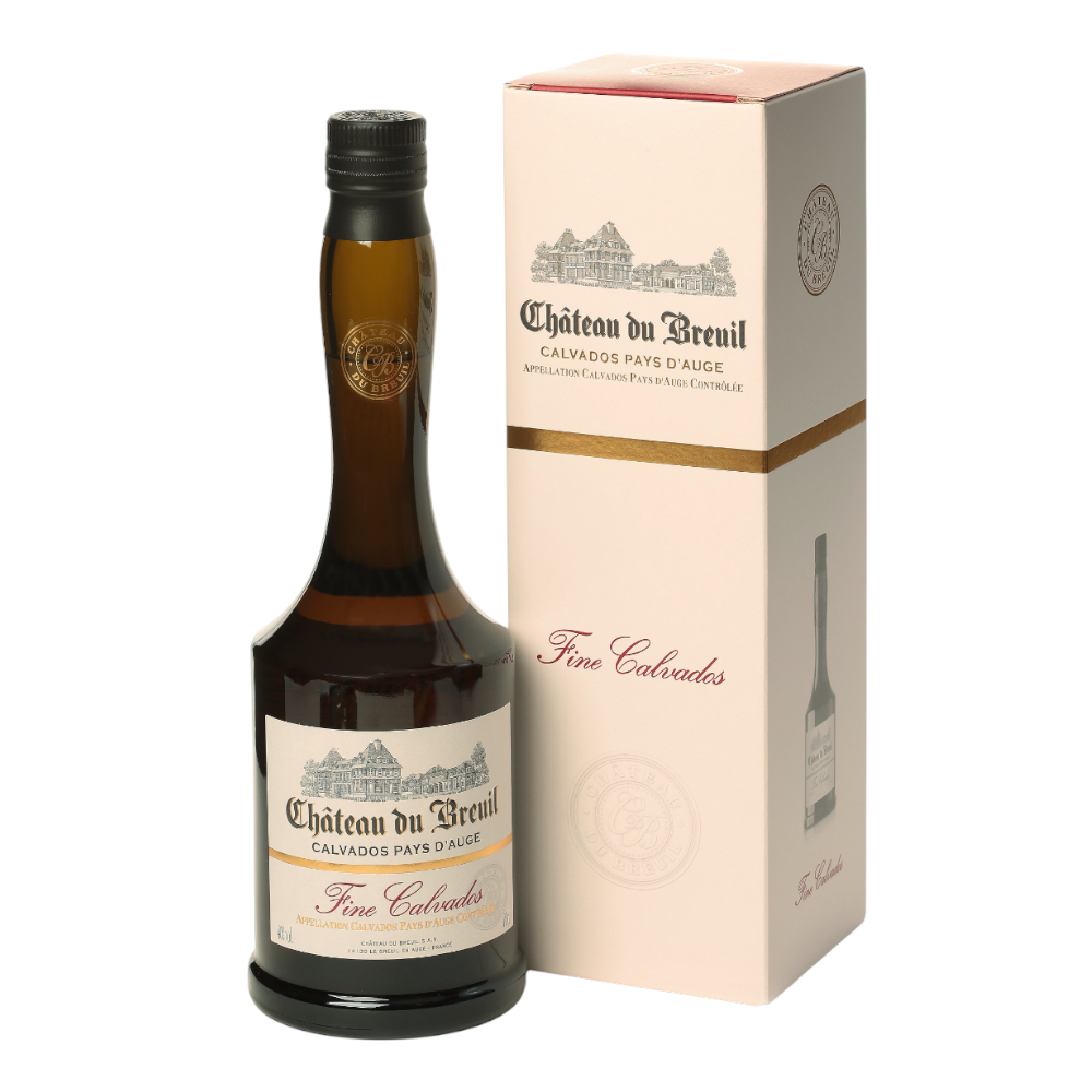 Calvados Chateau Du Breuil Calvados Fine 40% 700 ml kartonik