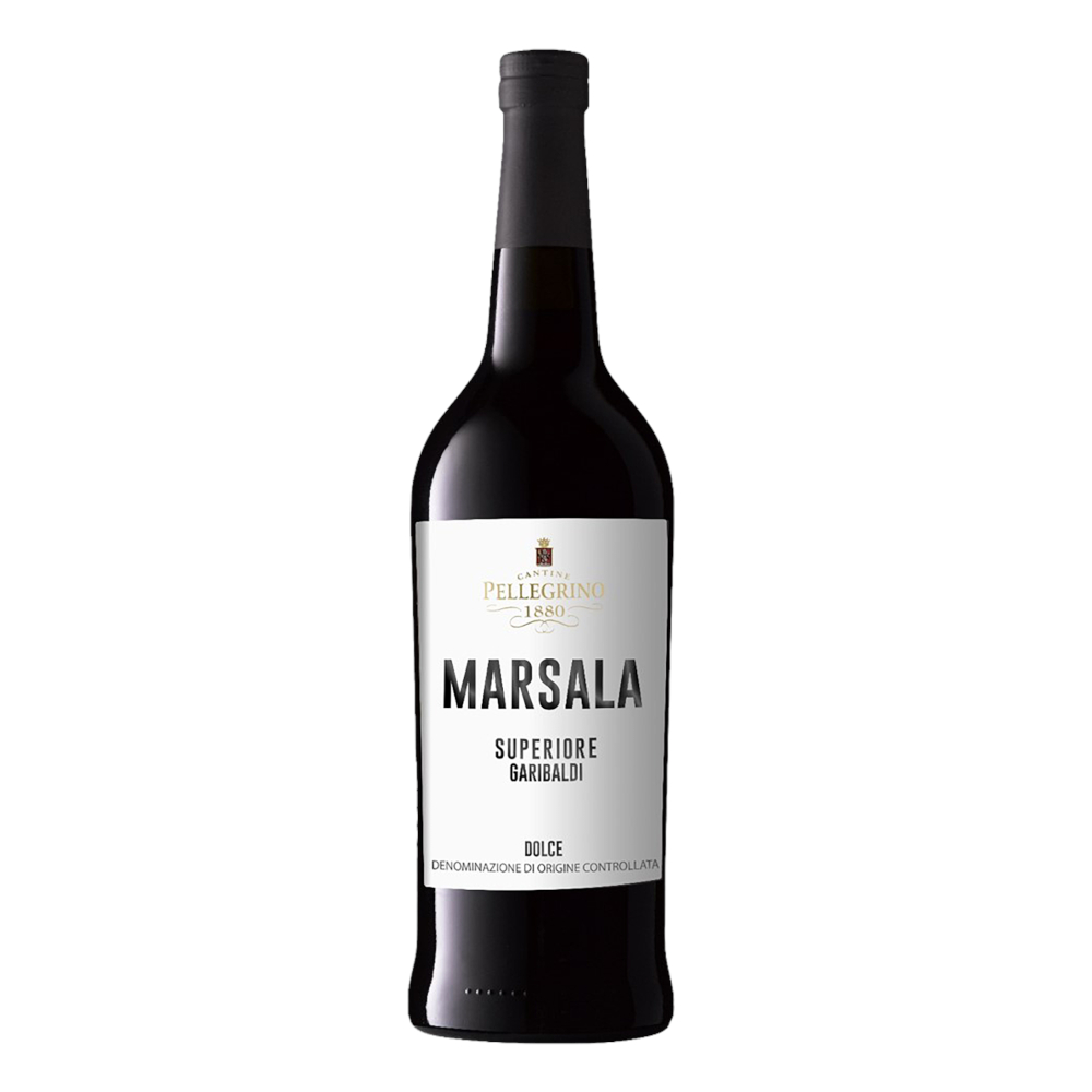 Wino Marsala Superiore 'Garibaldi' Dolce 18% białe słodkie 750 ml