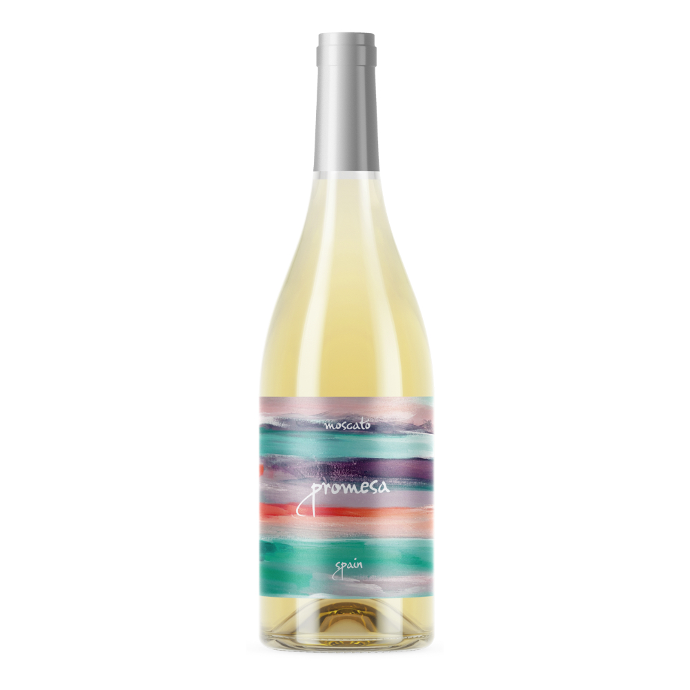Wino Promesa Moscato 8% białe słodkie 750 ml