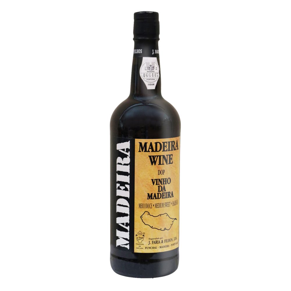 Wino Madeira Meio Doce 18% czerwone półsłodkie 750 ml