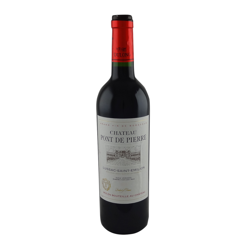 Wino Château Pont de Pierre 13,5% czerwone wytrawne 750 ml