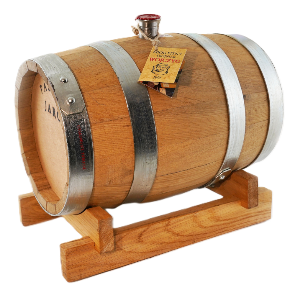 Miód Pitny Trójniak Wójczyc w beczce drewniane 5000 ml