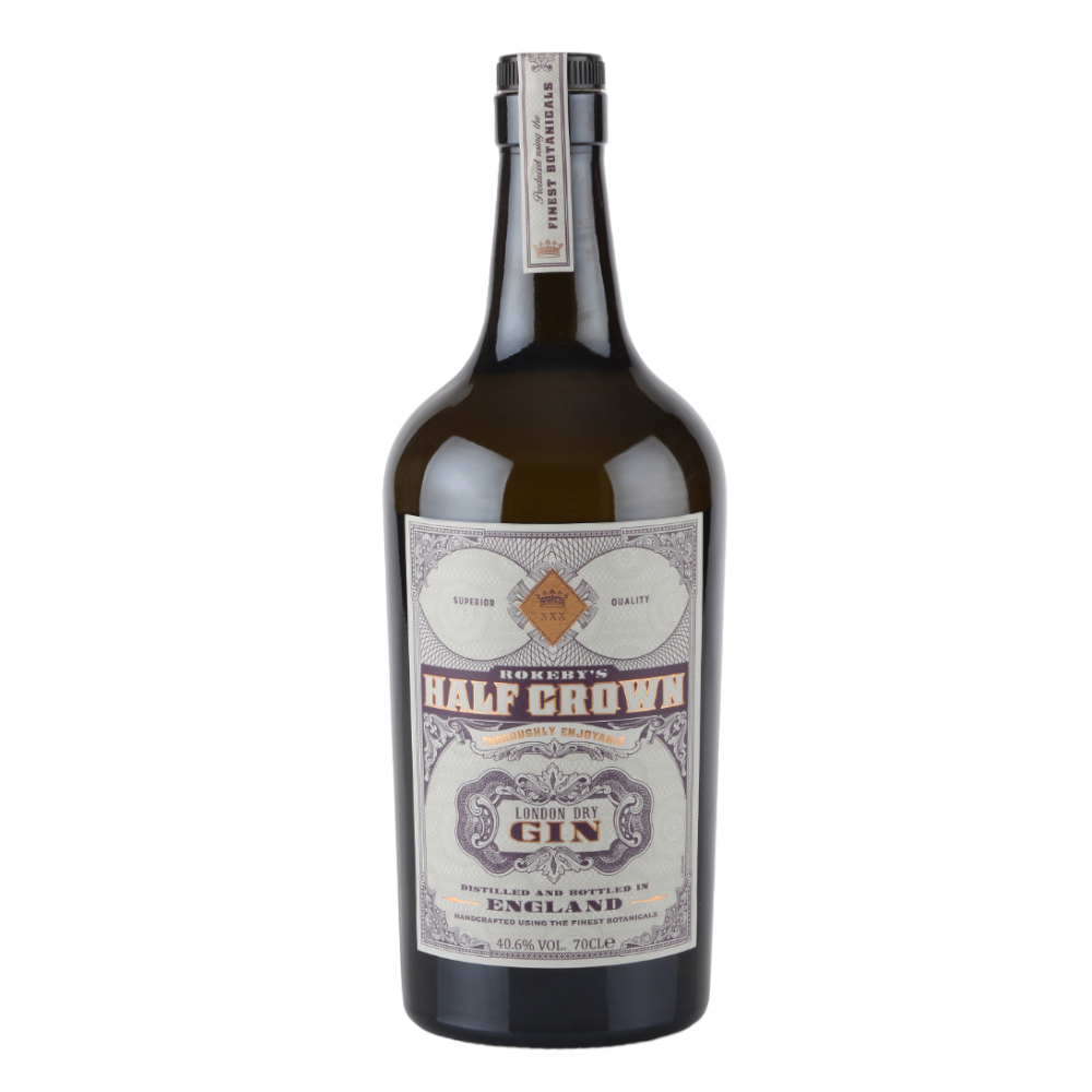 Gin Rokeby's Half Crown London Dry 40,6% 700 ml