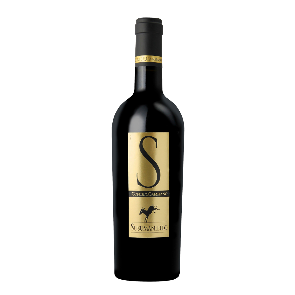 Wino Conte di Campiano Susumaniello 15% czerwone półwytrawne 750 ml