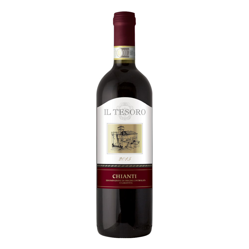 Wino Il Tesoro Chianti 12,5% czerwone wytrawne 750 ml
