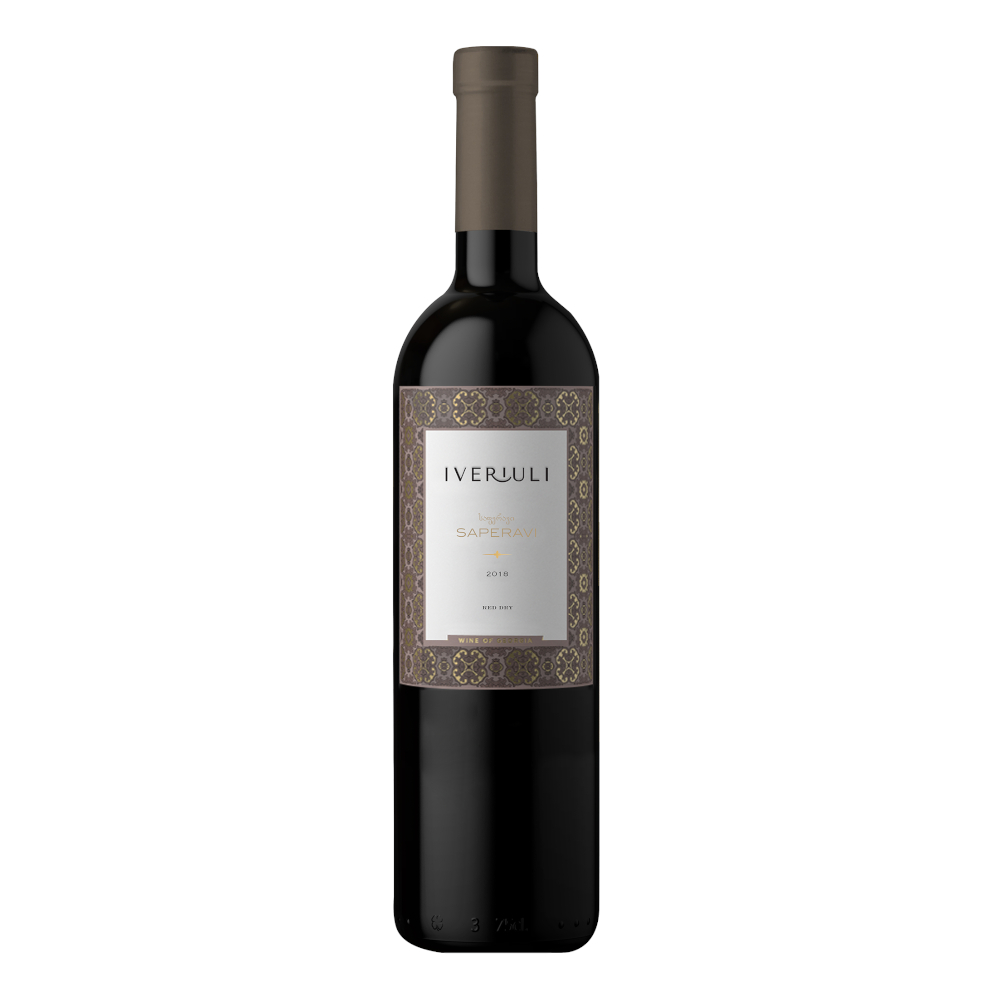 Wino Iveriuli Saperavi 13% czerwone wytrawne 750 ml