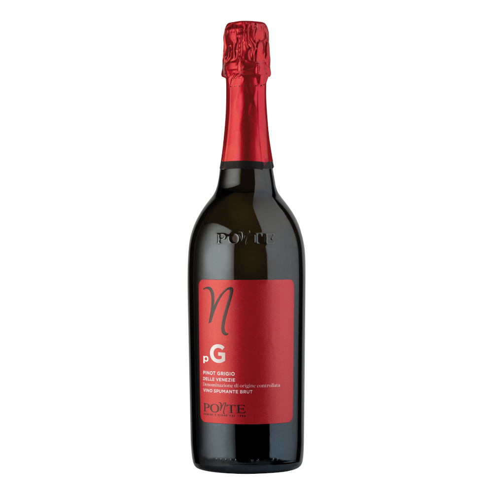 Wino Ponte Pinot Grigio Spumante Brut 12% białe wytrawne 750 ml