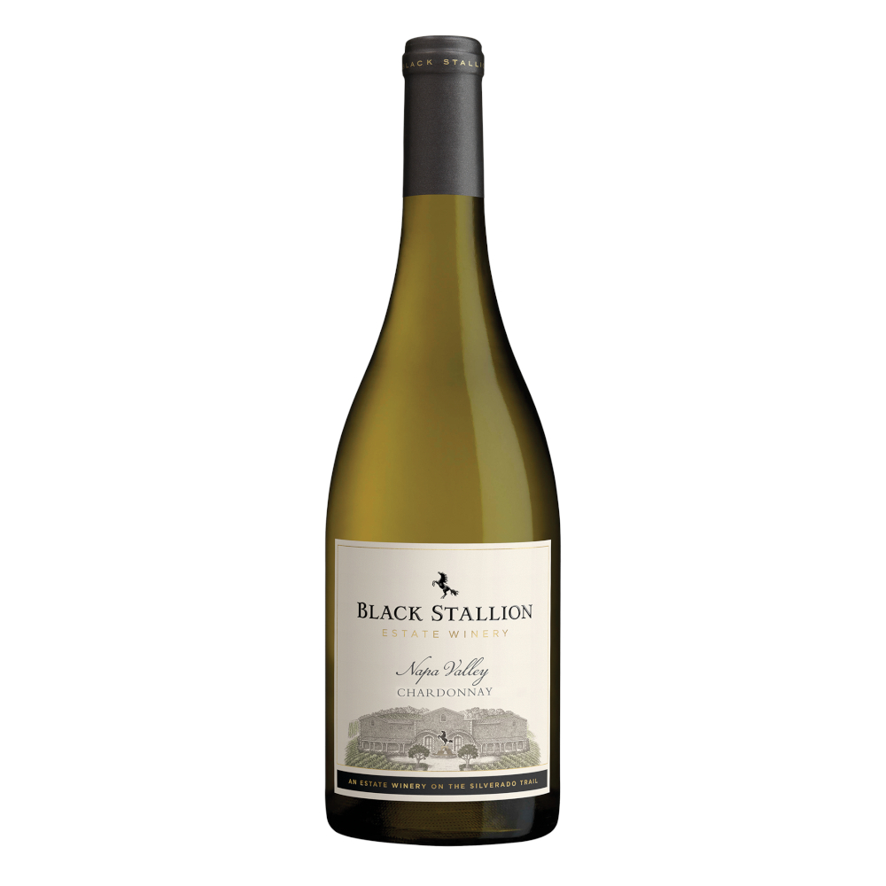 Wino Black Stallion Chardonnay 14,5% białe wytrawne 750 ml