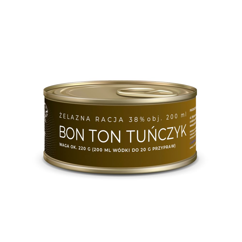 Wódka Bon Ton Tuńczyk 38% 200 ml