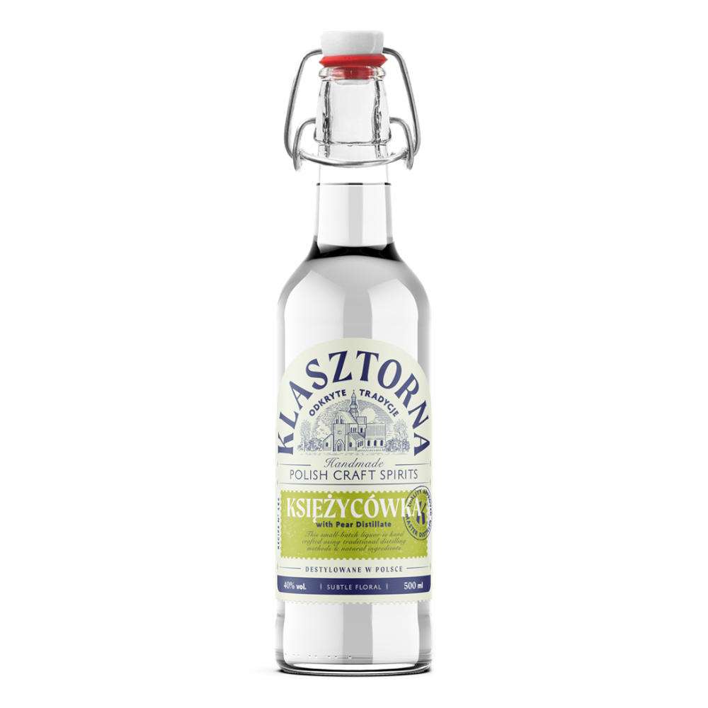 Wódka Klasztorna Księżycówka 40% 500 ml