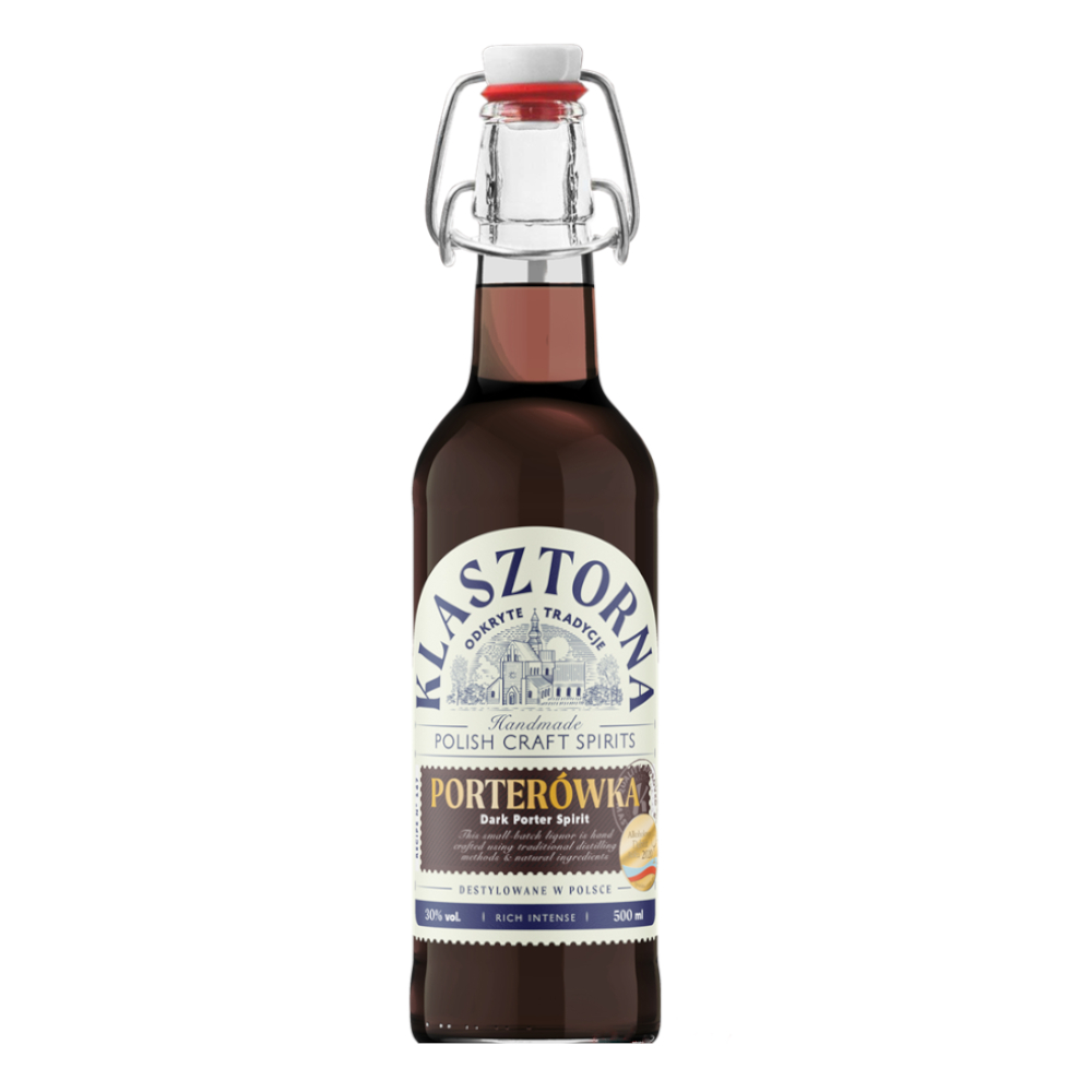 Wódka Klasztorna Porterówka 30% 500 ml