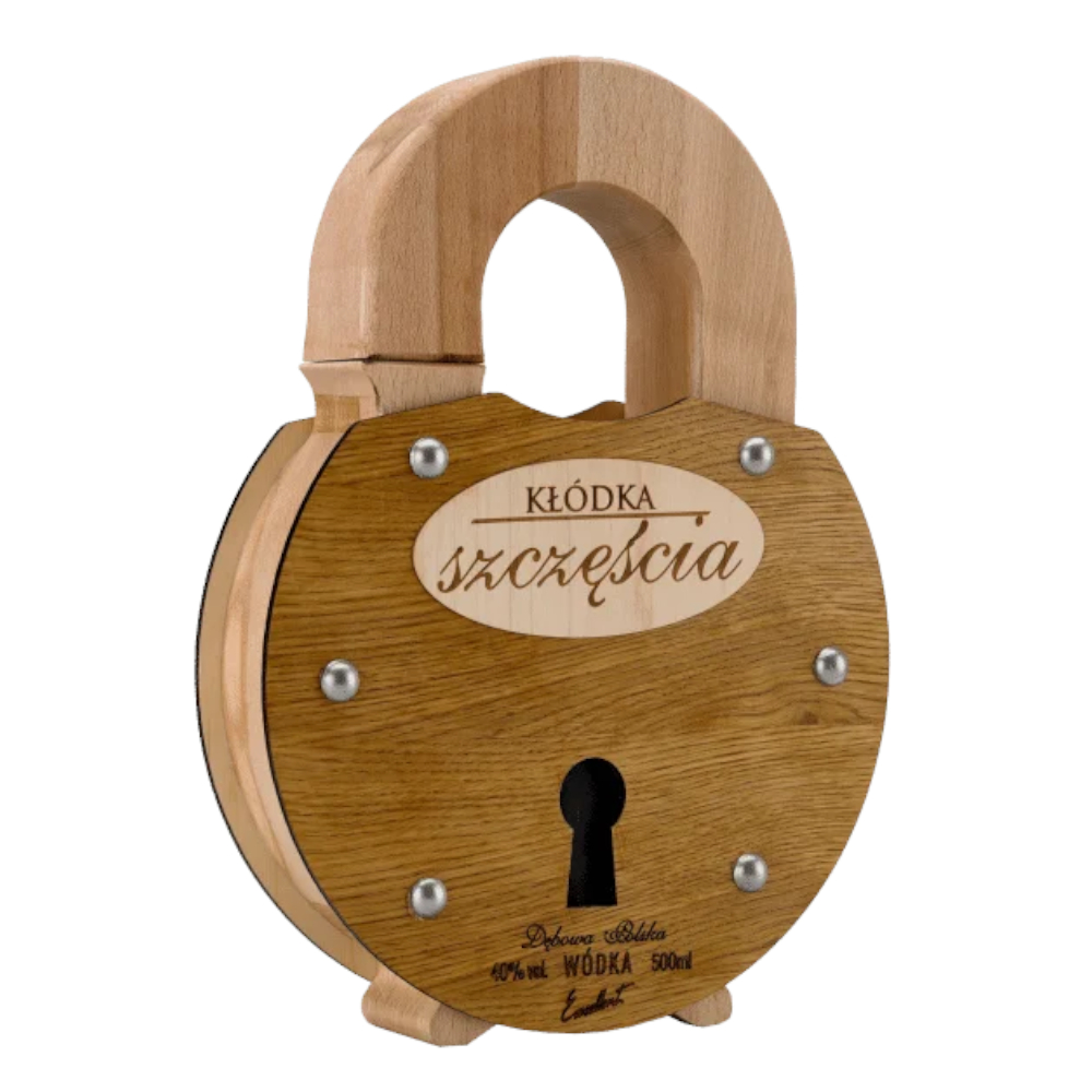 Wódka Dębowa Polska Excellent Kłódka szczęścia 40% 500 ml