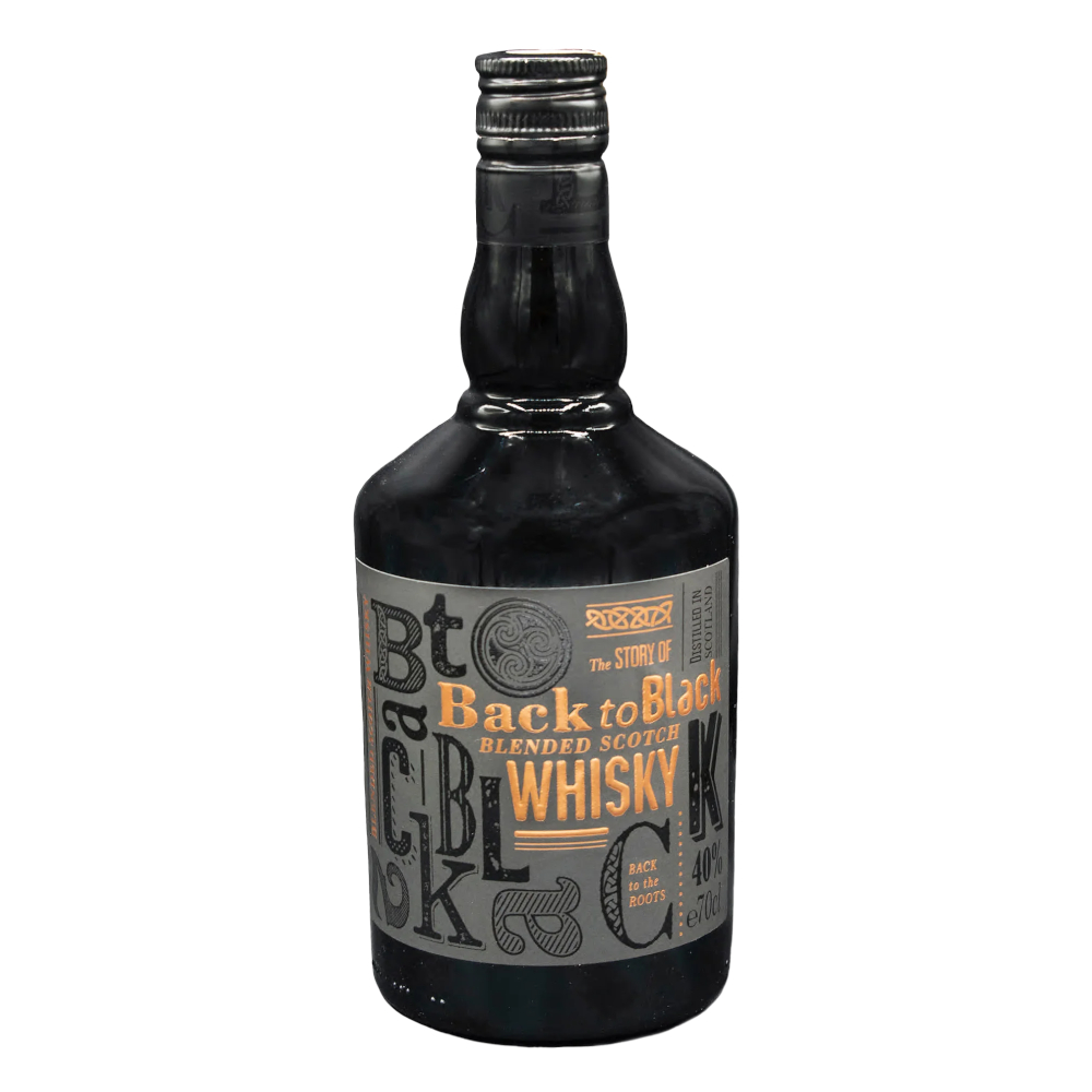 Whisky Scotch Back to Black 40% 700 ml