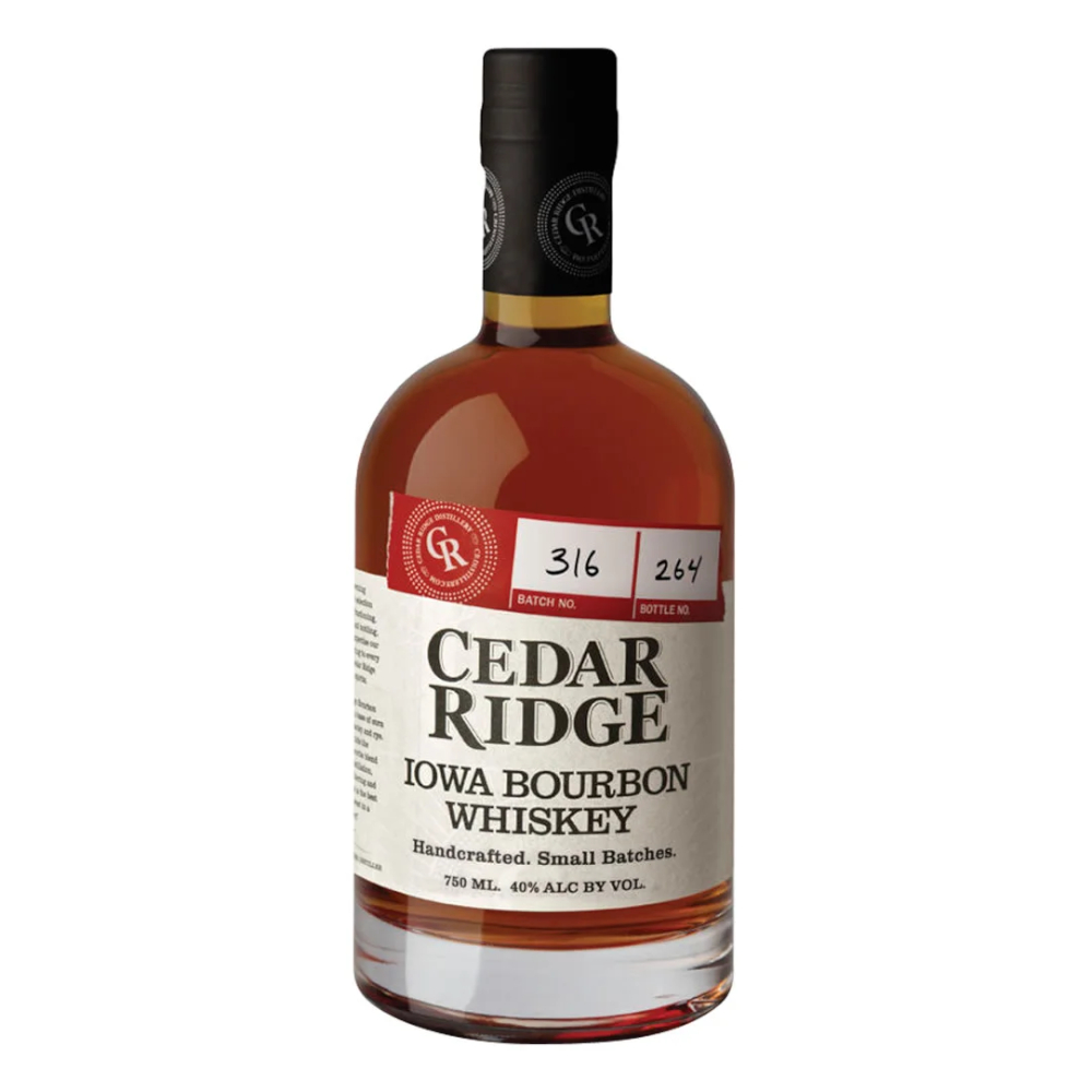 Whisky Cedar Ridge Iowa Burbon 40% 700 ml