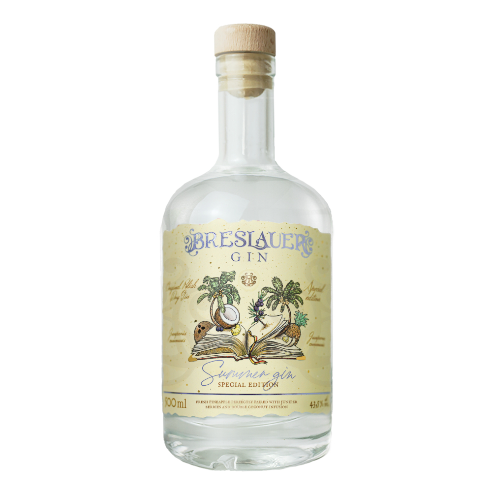 Gin Breslauer Summer 43,5% 500 ml