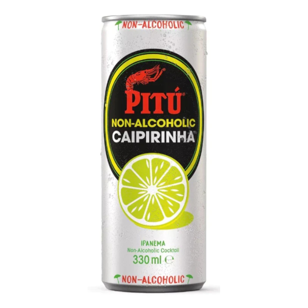 Bezalkoholowe Pitu Caipirinha Puszka Alcohol Free 0% 330 ml