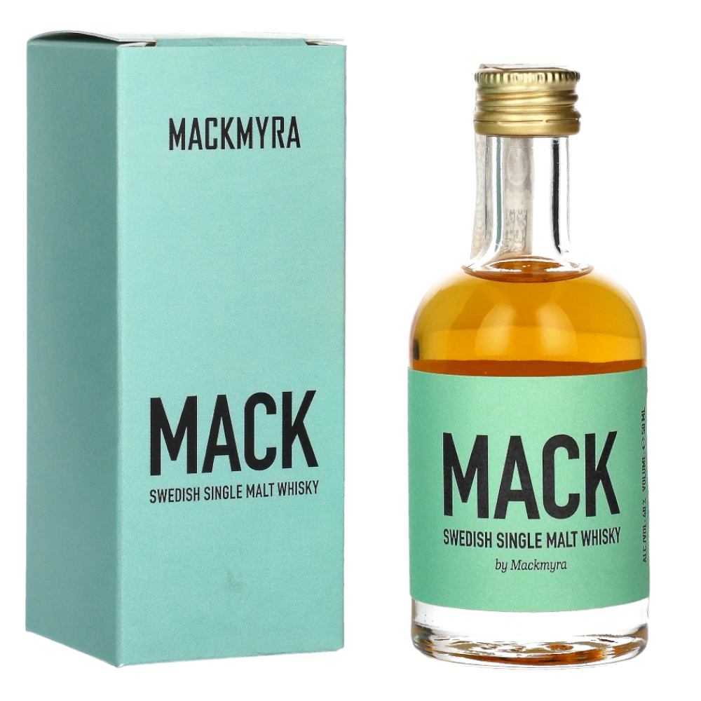 Whisky Miniaturka Mackmyra Mack 40% 50 ml kartonik