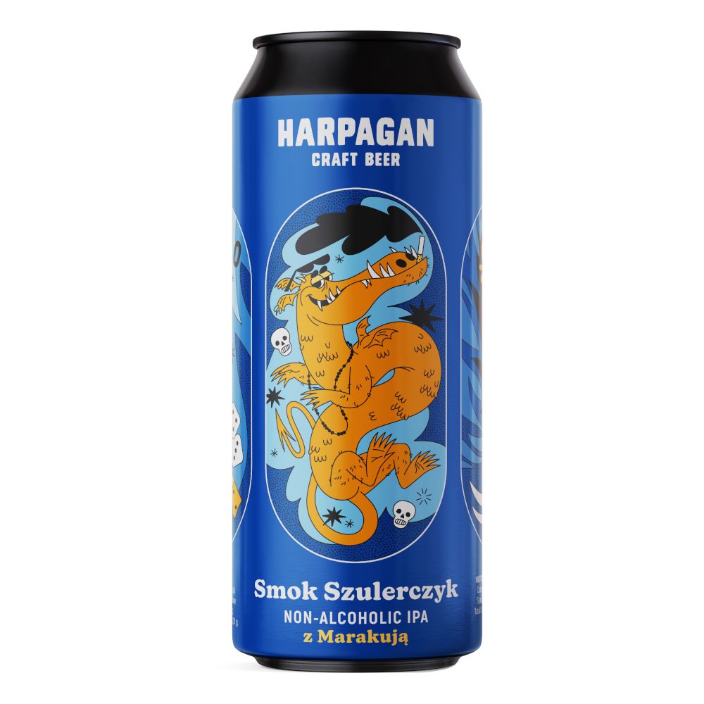 Piwo Harpagan Smok Szulerczyk z Marakują 0,5% 500 ml