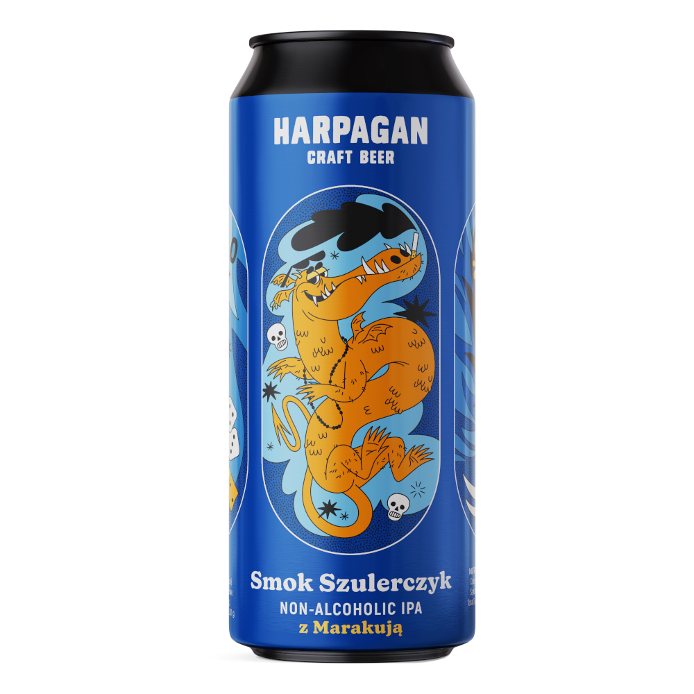 Piwo Harpagan Smok Szulerczyk z Marakują 0,5% 500 ml