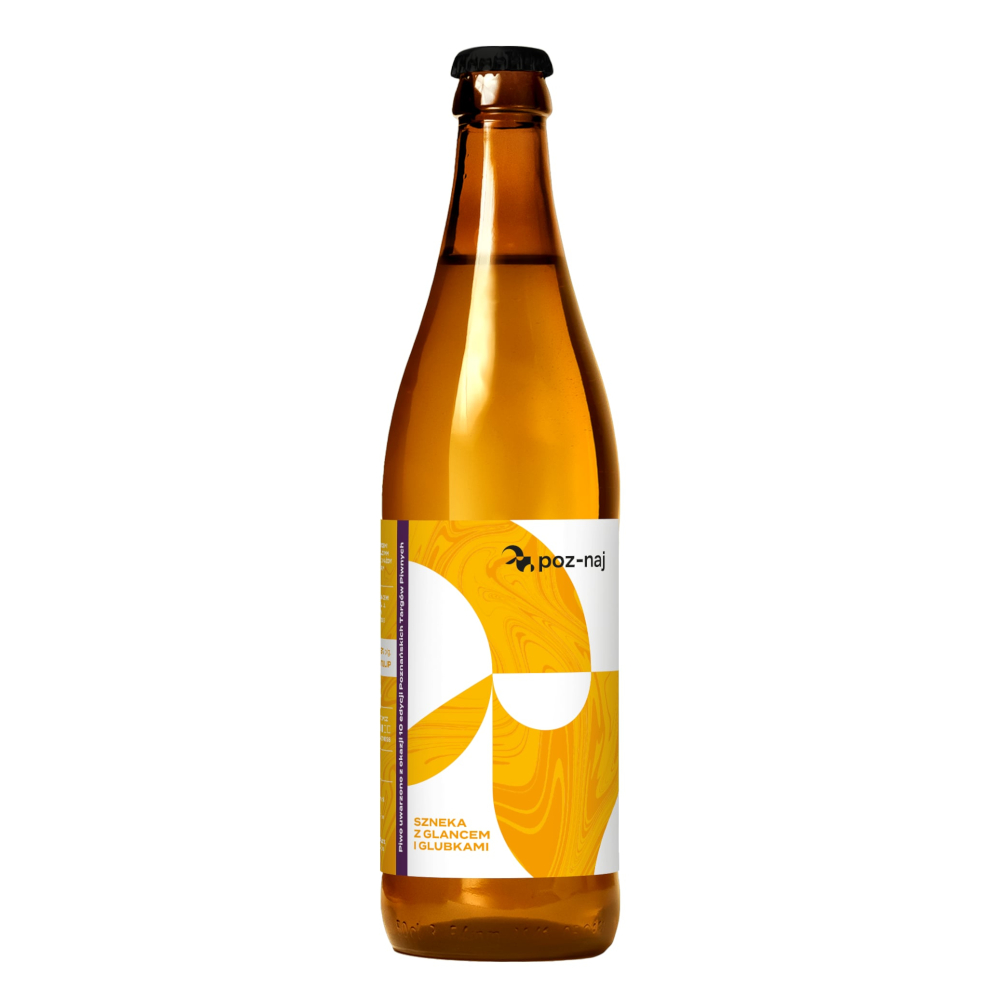 Piwo Harpagan Szneka z Glancem i Glubkami 5% 500 ml