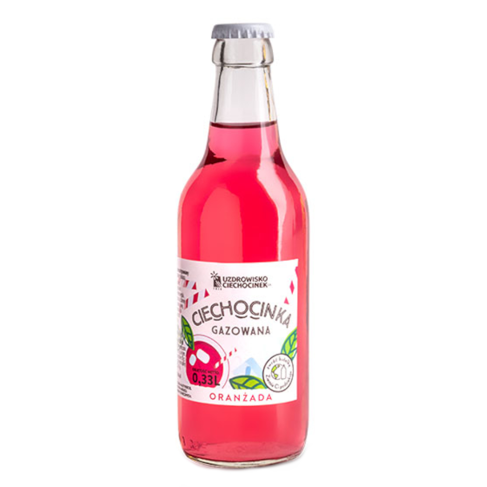 Napój Ciechocinek Oranżada czerwona 330 ml