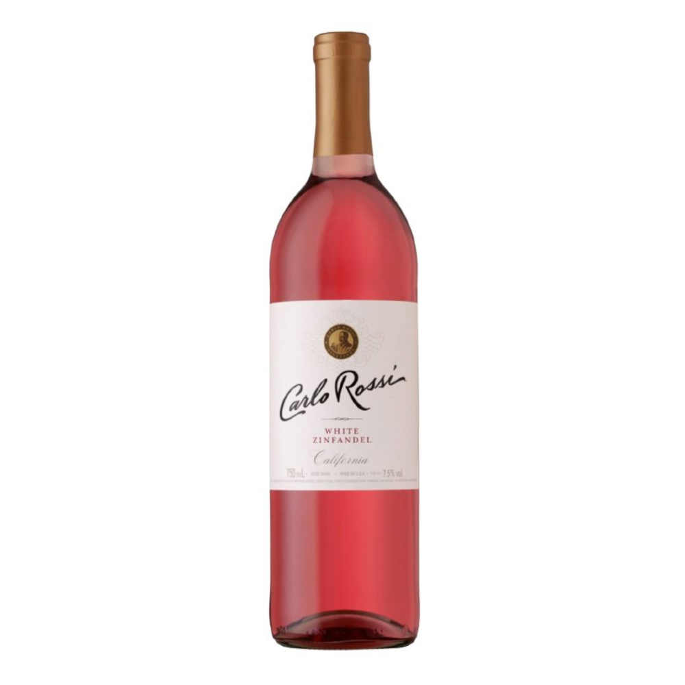Wino Carlo Rossi White Zinfandel 11% białe półwytrawne 750 ml