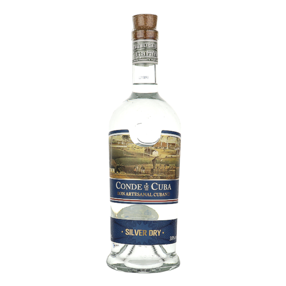 Rum Conde de Cuba Silver Dry 38% 700 ml