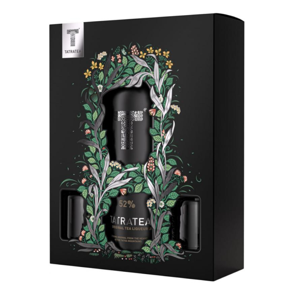 Likier Tatratea Original 52% 700 ml + 2 kieliszki