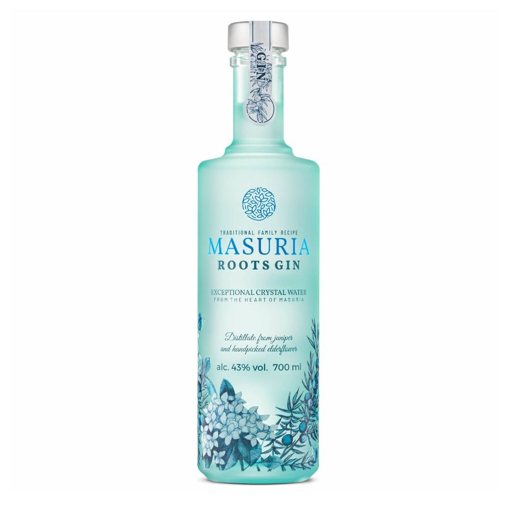Gin Wielkopolska Manufaktura Wódek Masuria Roots 43% 700 ml
