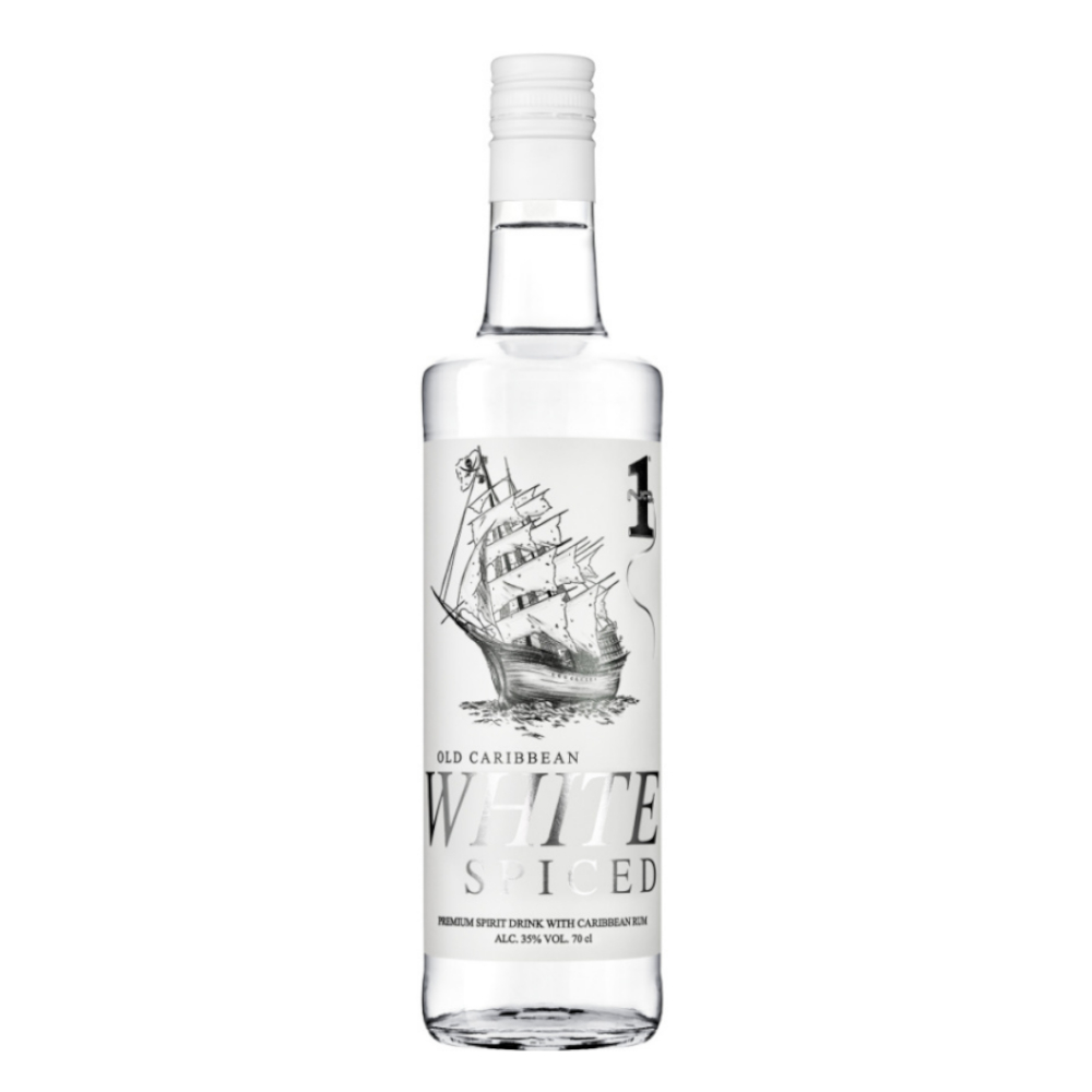 No.1 Old Caribbean White Rum 35% 700 ml