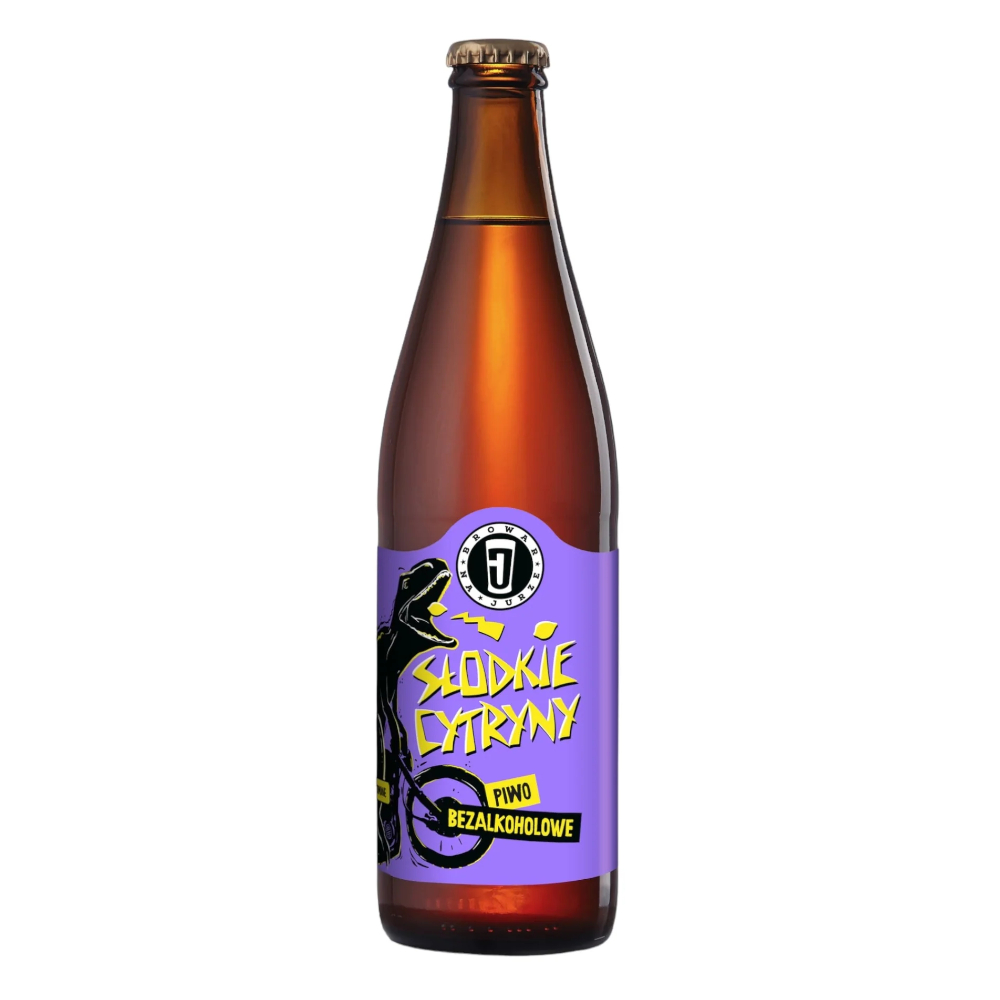 Piwo Jurajskie Słodkie Cytryny 0% 500 ml