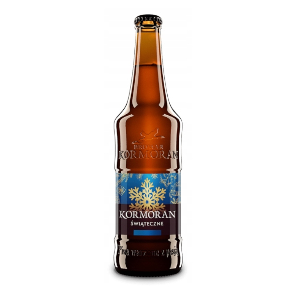 Piwo Kormoran Świąteczne Bezalkoholowe 0% 500 ml