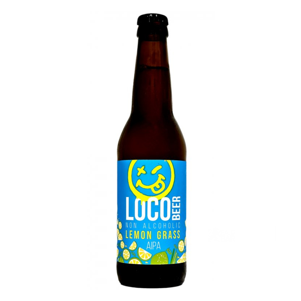 Piwo Loco Beer Lemon Grass Non Alcohol 0% 500 ml
