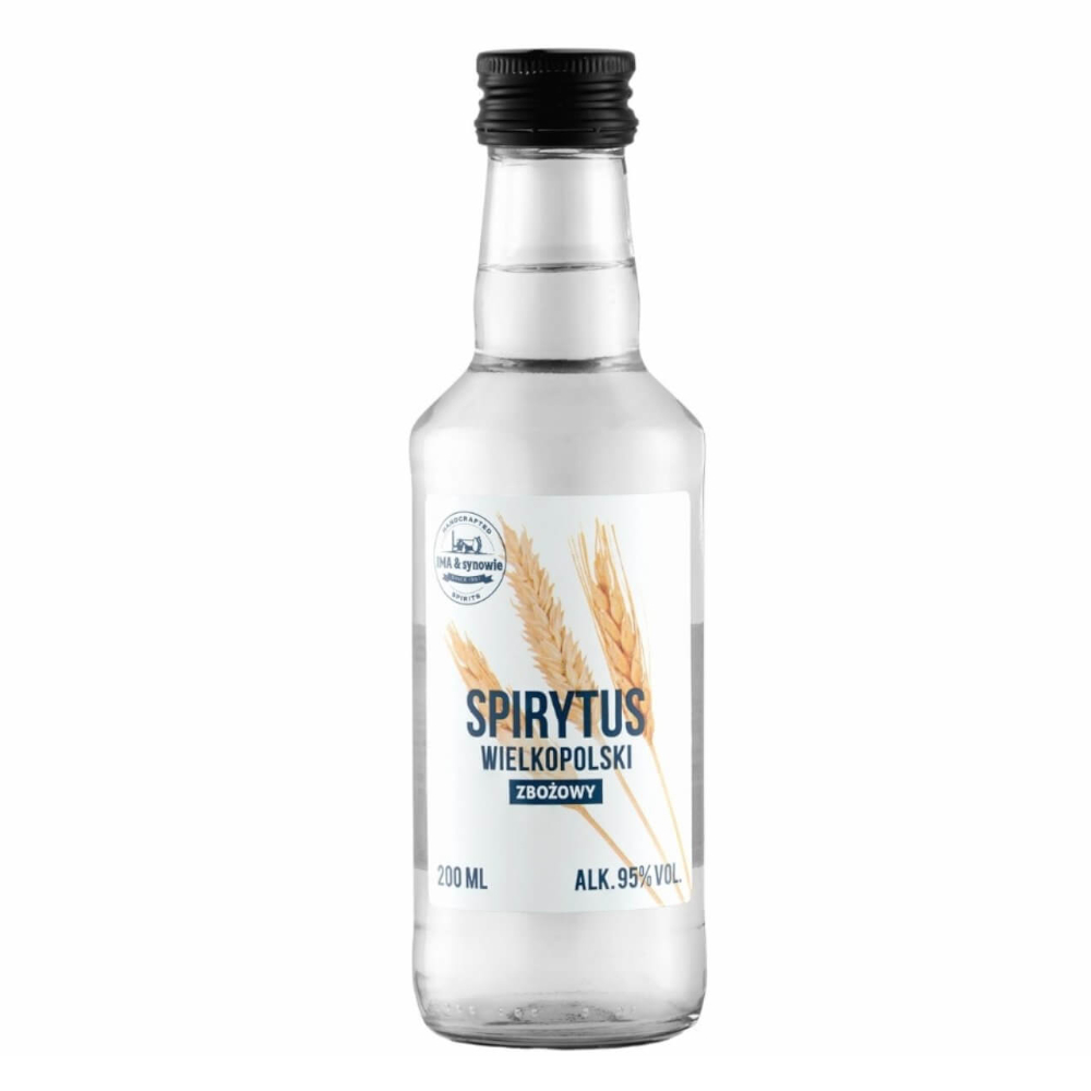 Spirytus Wielkopolski Zbożowy 95% 200 ml