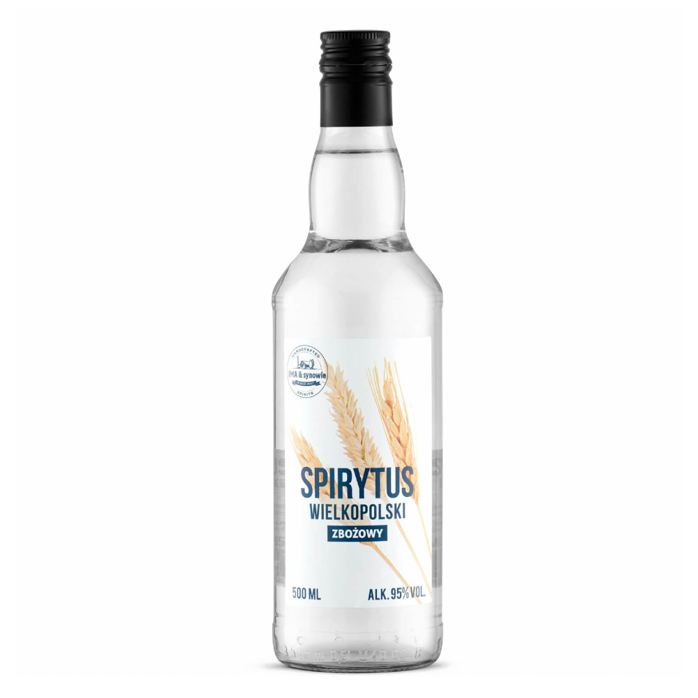Spirytus Wielkopolski Zbożowy 95% 500 ml