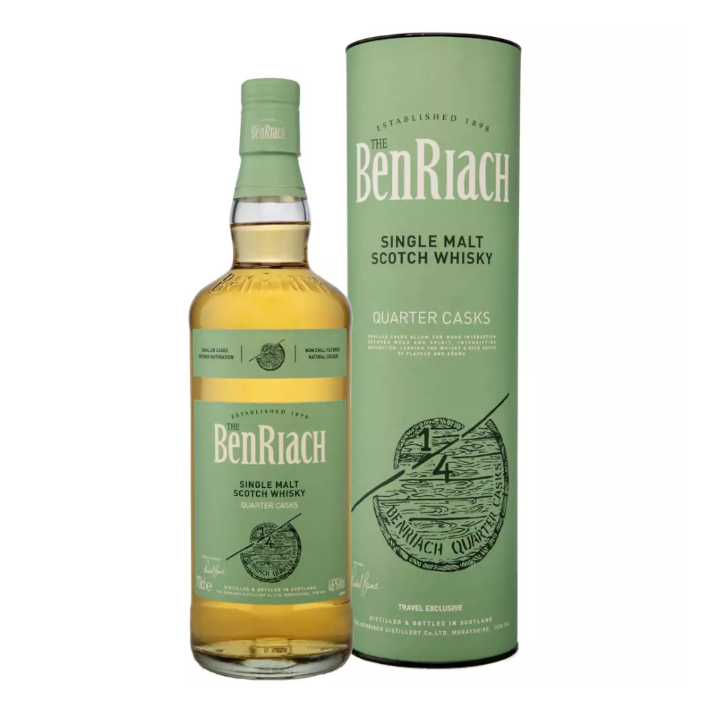Whisky Benriach SM Classic Quarter CAS 46% 700 ml tuba