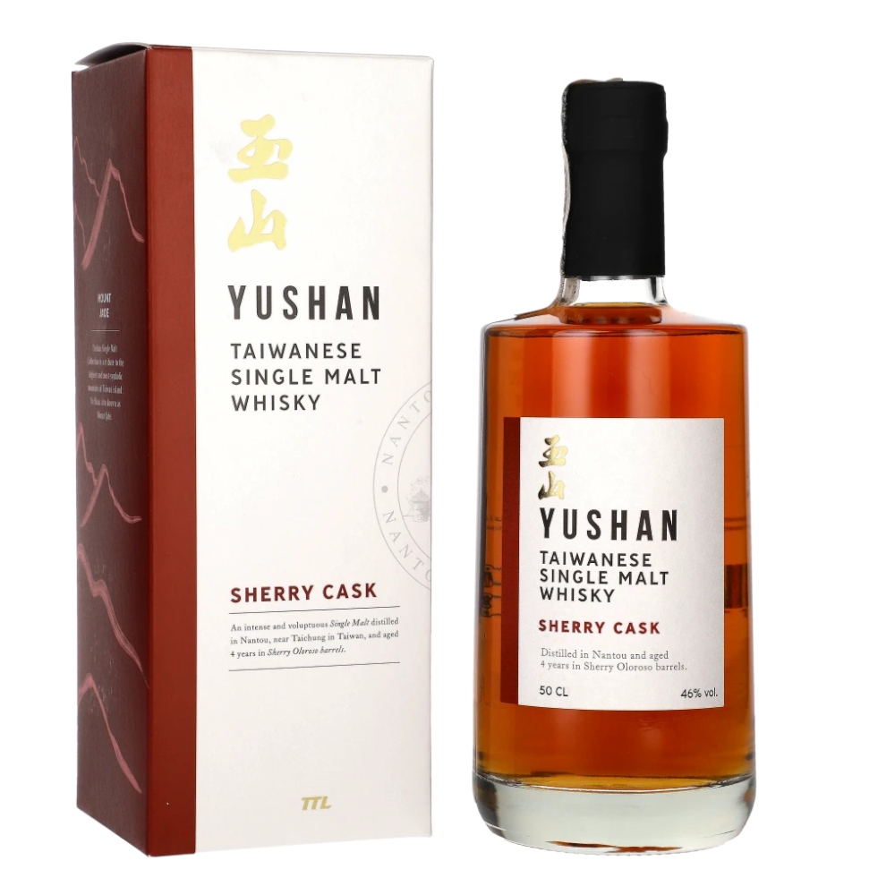Whisky Yushan Signature Sherry Cask 46% 500 ml kartonik