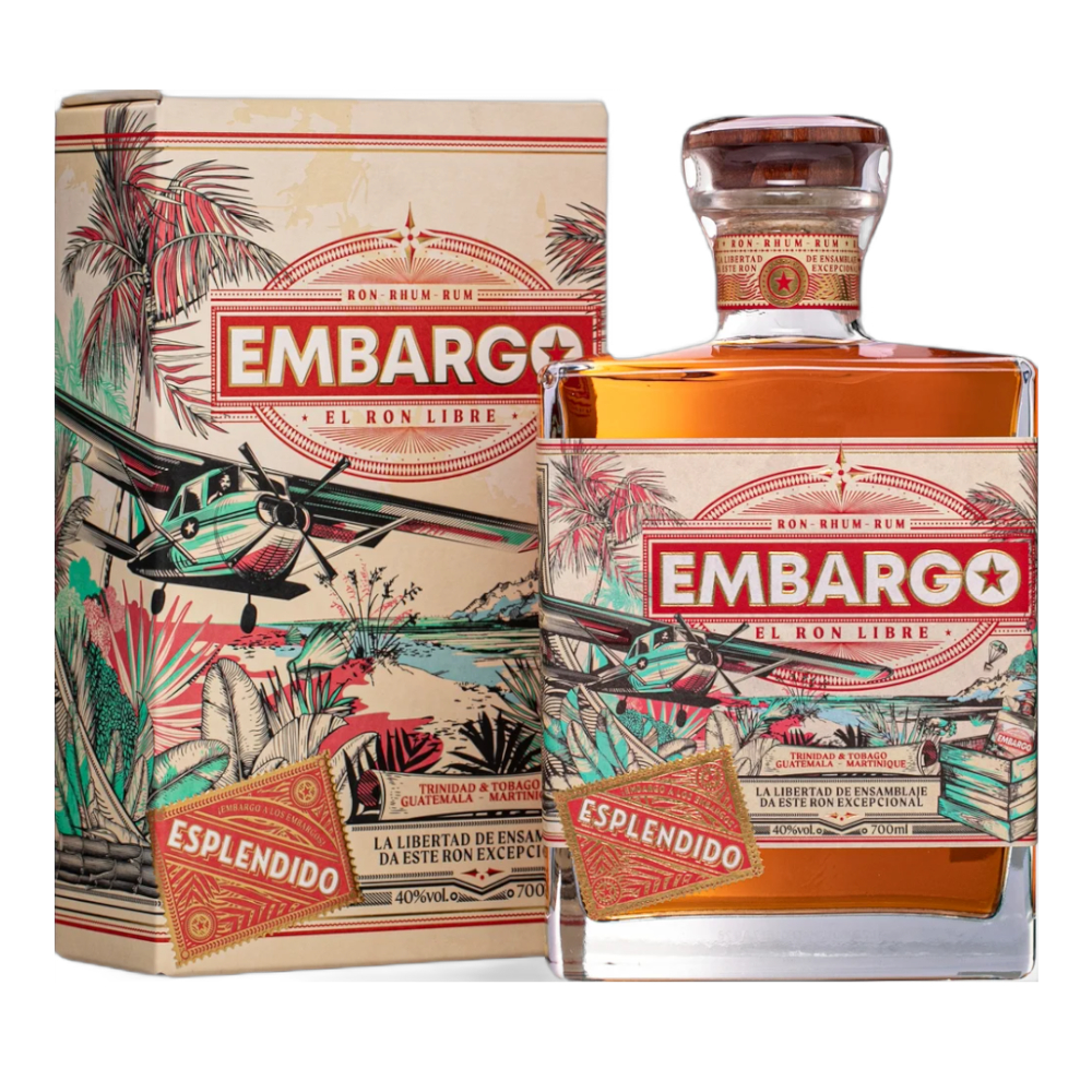 Rum Embargo Anejo Esplendido 40% 700 ml kartonik