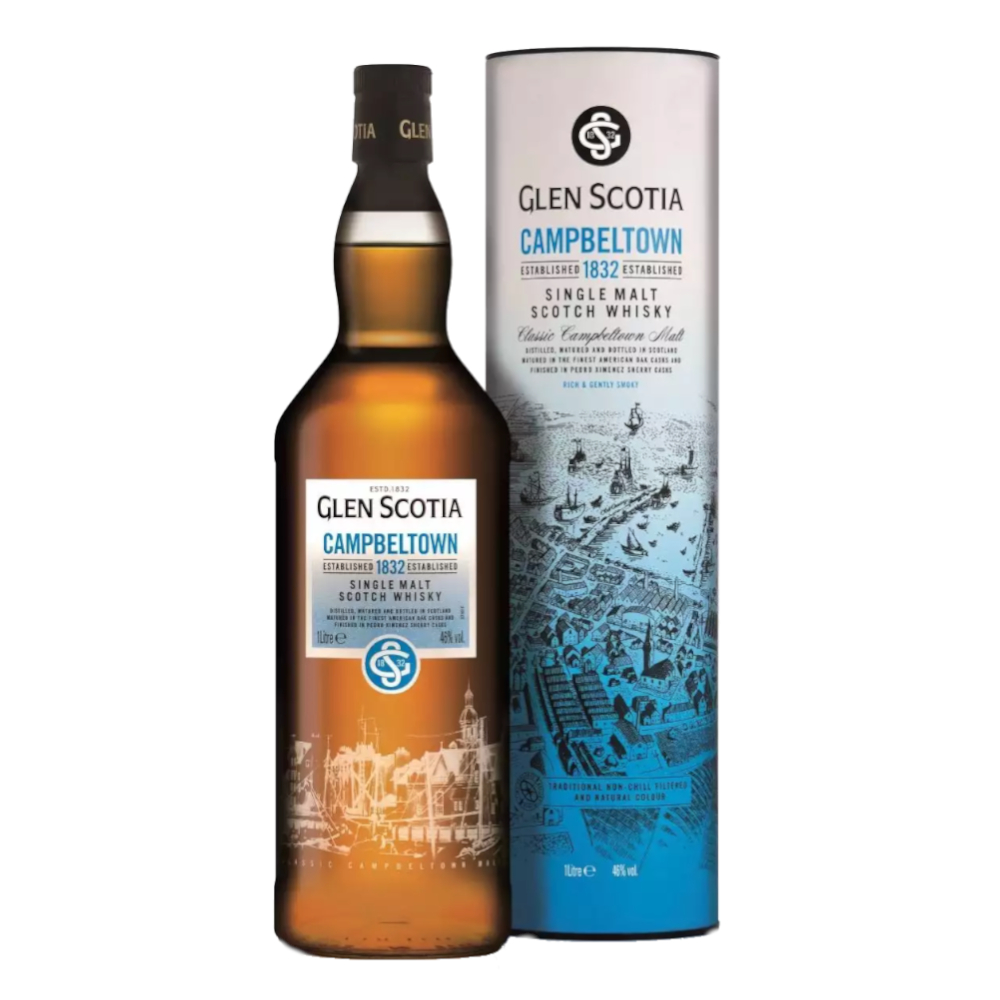 Whisky Glen Scotia Campbeltown 1832 46% 1000 ml tuba