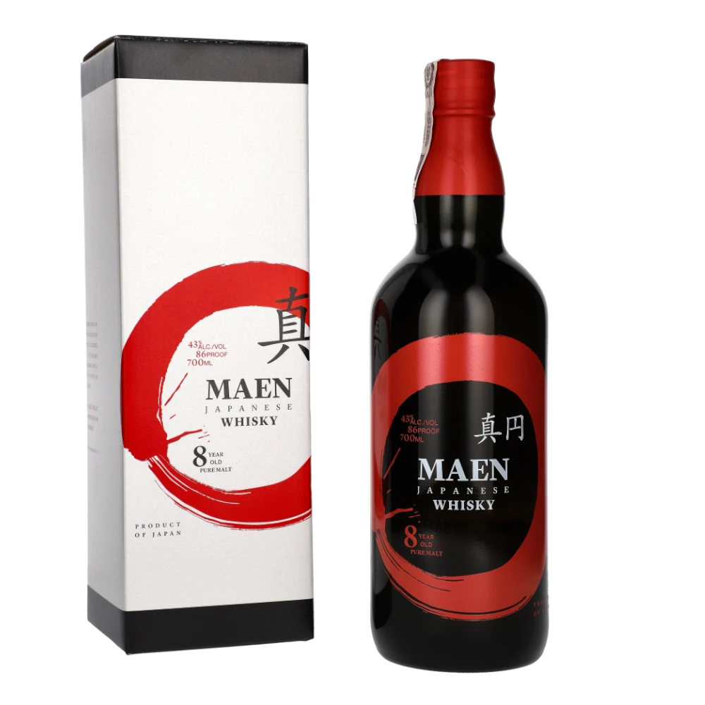 Whisky Maen Perfect Circle Japanese 8 YO 43% 700 ml kartonik