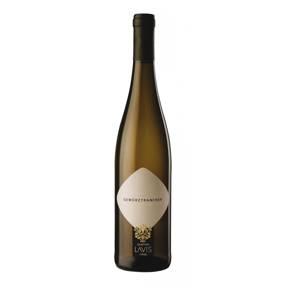 Wino Lavis Classici Gewurztraminer Trentino DOC 13% białe wytrawne  750 ml