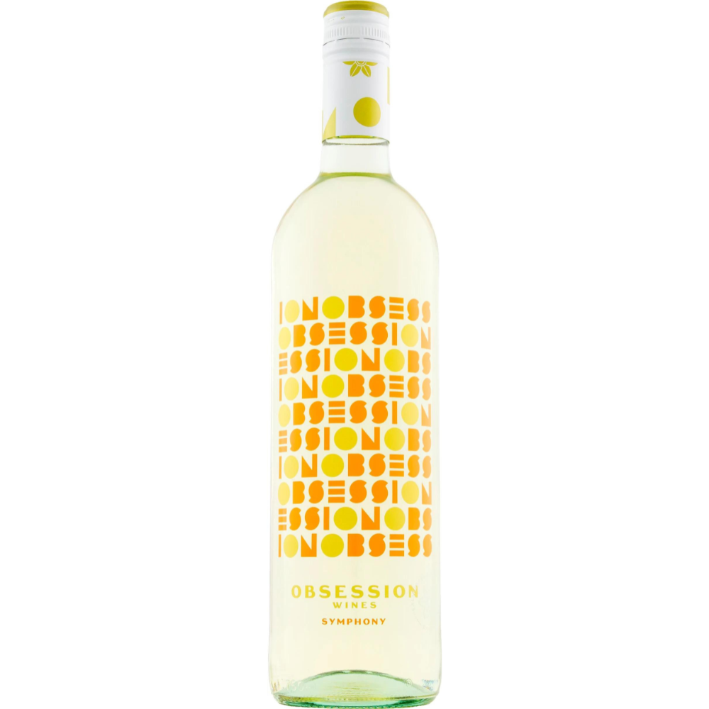 Wino Obsession Symphony white białe półsłodkie 750 ml