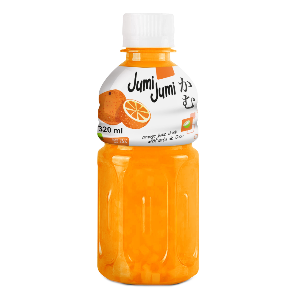 Napój Jumi Jumi pomarańcza z nata de coco 320 ml