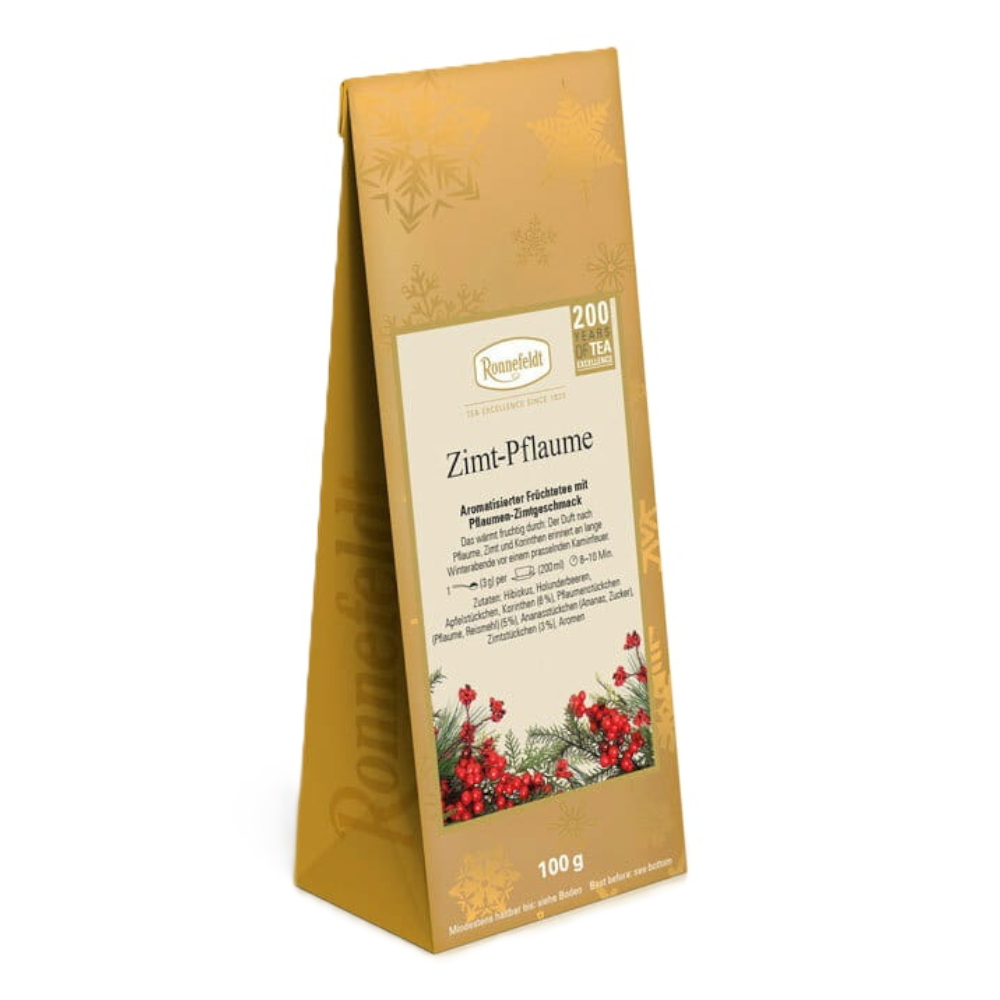 Herbata Ronnefeldt Lo Plum Cinnamon Napar Owocowy 100 g