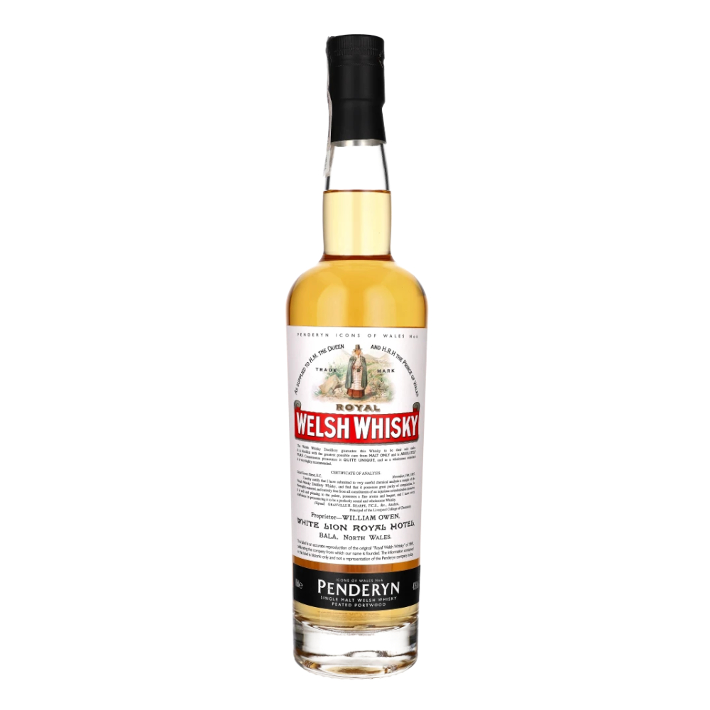 Whisky Penderyn Royal Welsh SM 43% 700 ml