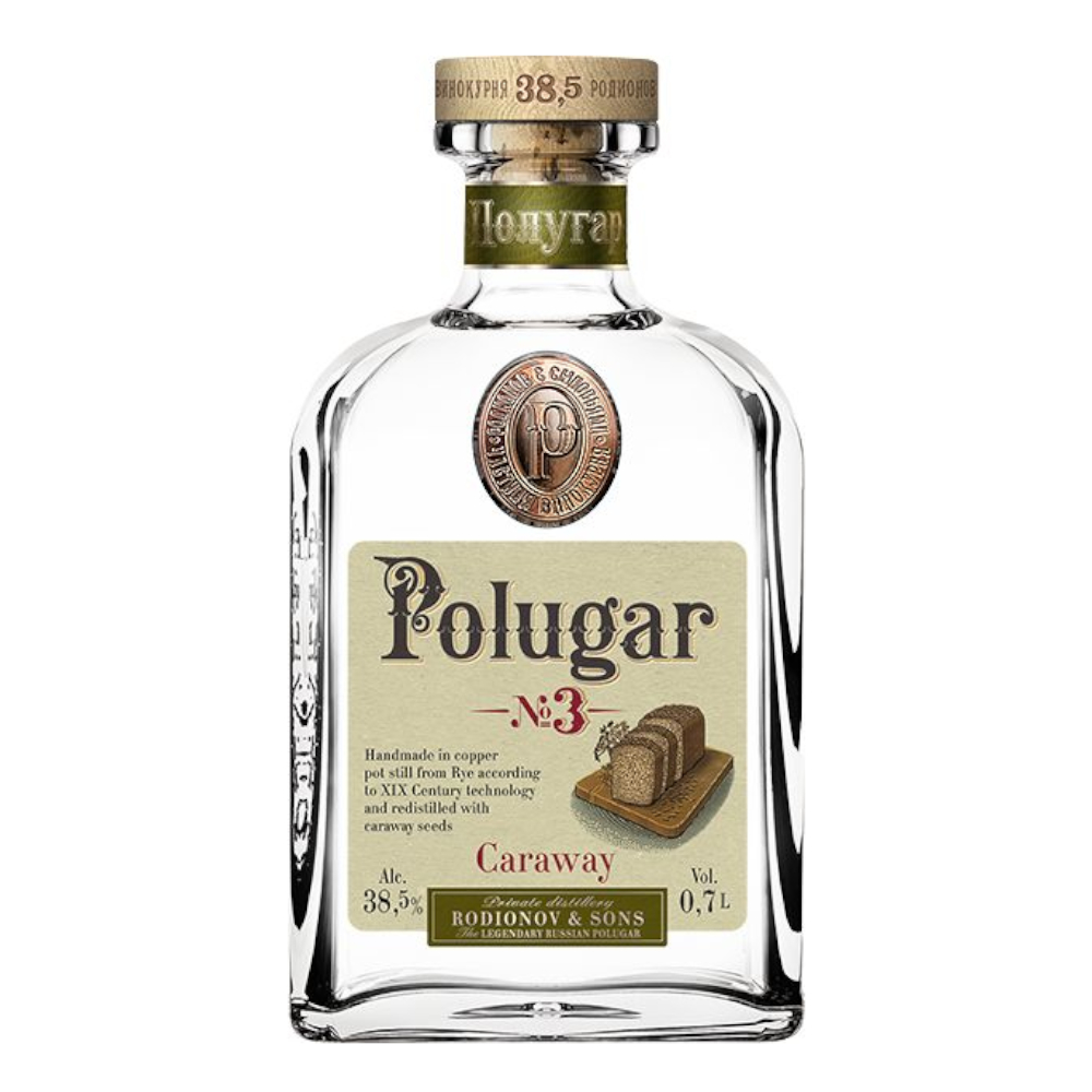 Wódka Polugar Nr.3 Kminek 38,5% 100 ml