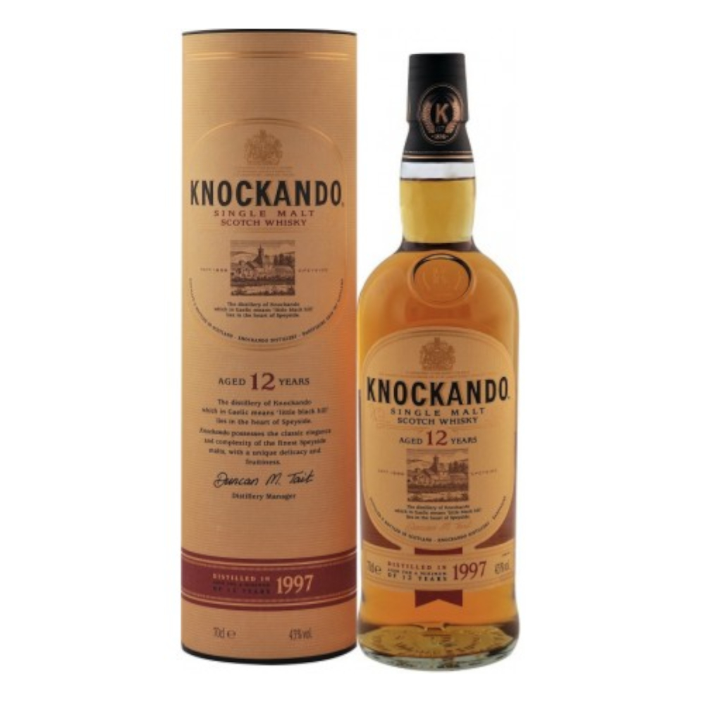 Whisky Knockando 12 YO 43% 700 ml tuba