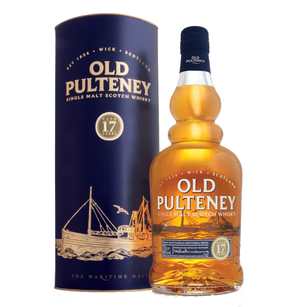 Whisky Old Pulteney 17 YO 46% 700 ml Tuba