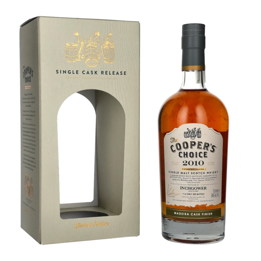 Whisky Cooper's Choice Inchgower 12 YO 54% 700 ml kartonik