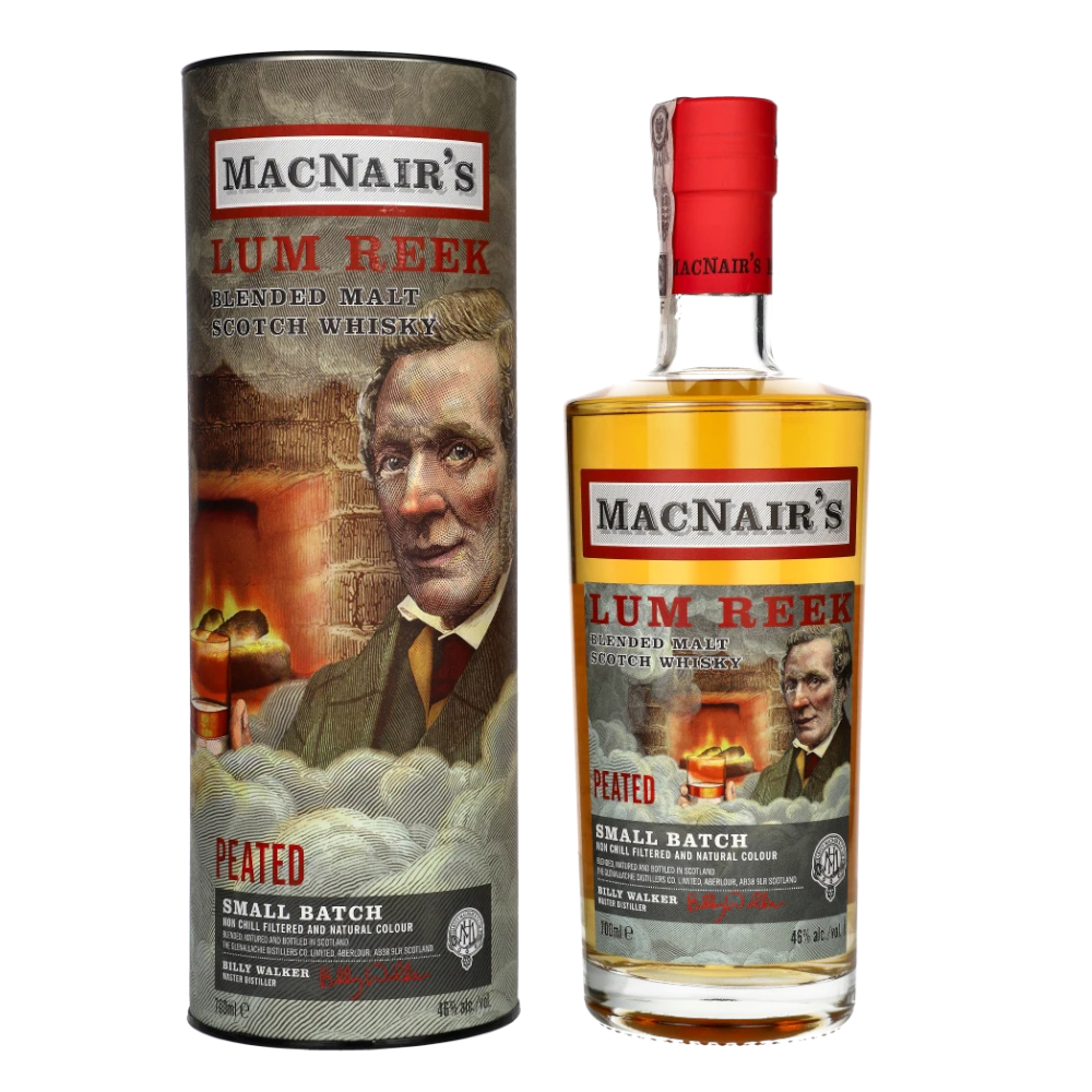 Whisky Macnair's Lum Reek Peated 46% 700 ml tuba